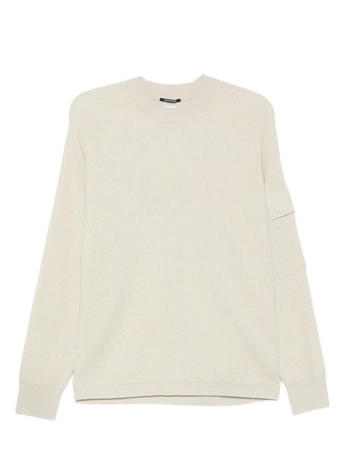 Maglione con applicazione logo C.P.Company | 21CLKN040A005528A120