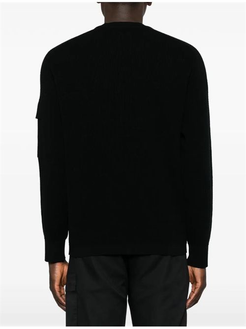 Maglione con applicazione logo C.P.Company | 21CLKN040A005528A999
