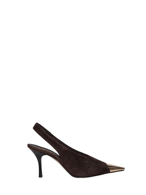 Slingback scamosciata DIVINE FOLLIE MI | 40/POL04MORO