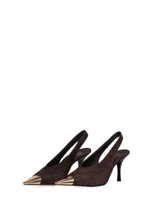 Slingback scamosciata DIVINE FOLLIE MI | 40/POL04MORO