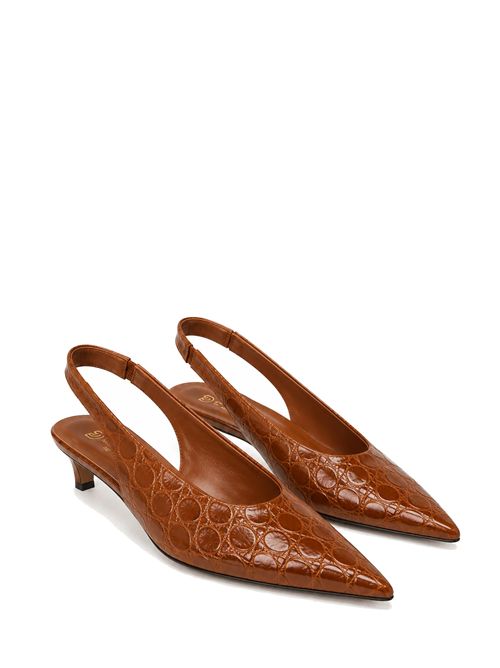Slingback in cocco DIVINE FOLLIE MI | 52/E3067CUOIO