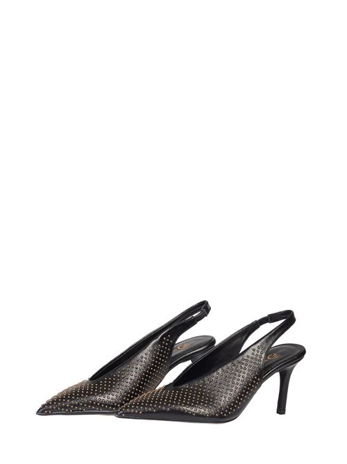 Slingback con borchie Divine Follie | 3515/63NERO