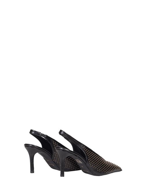 Slingback con borchie Divine Follie | 3515/63NERO