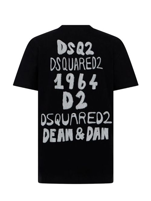 T-shirt con stampa sul retro Dsquared2 | S74GD1589D20033900
