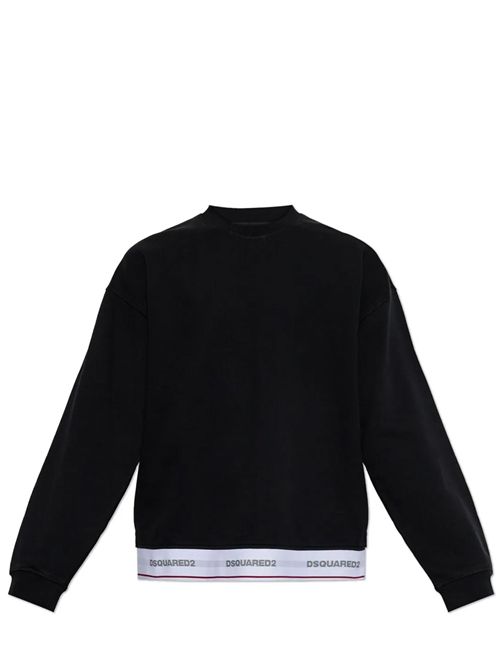 Felpa con banda logata Dsquared2 | S74GU0961D25028900