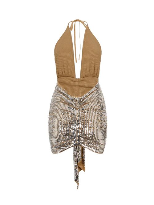 Abito con paillettes Dsquared2 | S75CV1011D13234905