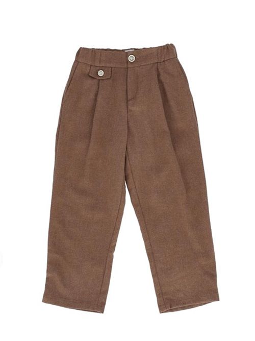 Pantaloni con pieghe Eleventy Kids | EZ6H00I0233877