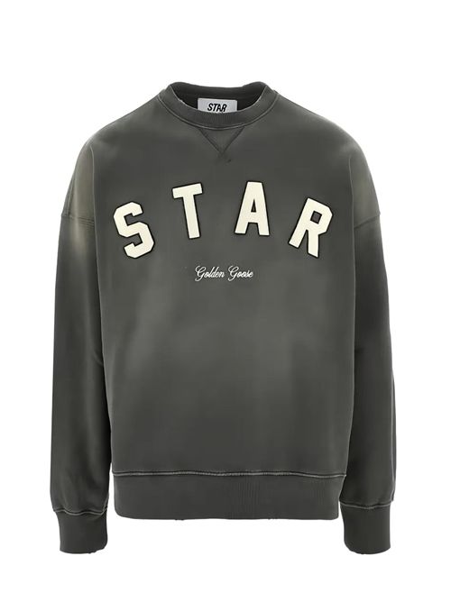 Felpa con stampa Golden Goose | GUP02713.P00241760666