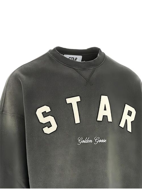 Felpa con stampa Golden Goose | GUP02713.P00241760666