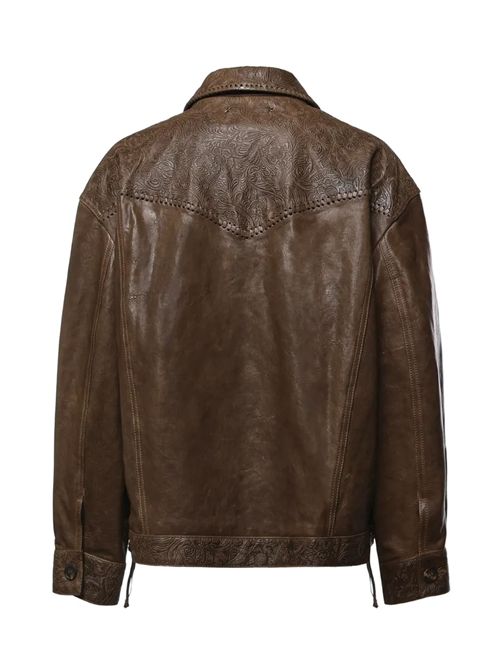 Giacca in pelle Golden Goose | GWP02789.P00266736110