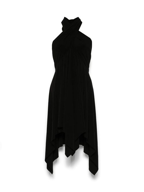 Abito con scollo Norma Kamali | KK1253PL213001BLACK