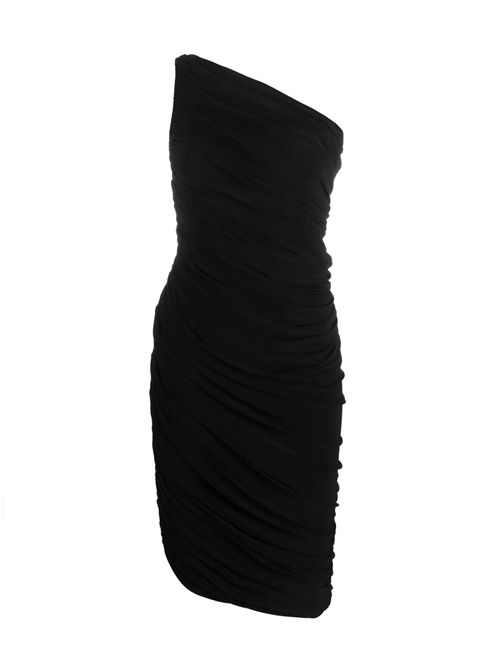 Abito monospalla Norma Kamali | KK2223PL667001BLACK