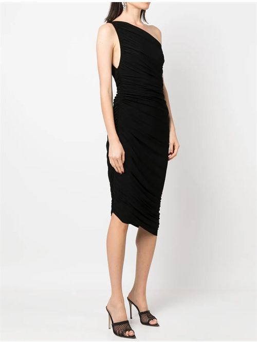 Abito monospalla Norma Kamali | KK2223PL667001BLACK