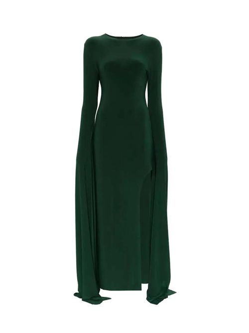 Abito con scollo Norma Kamali | KK4253PL818869EMERALD