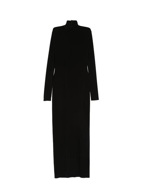 Abito a collo alto Norma Kamali | KK4253PLT11001BLACK