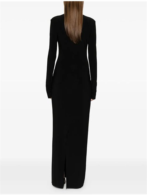 Abito a collo alto Norma Kamali | KK4253PLT11001BLACK