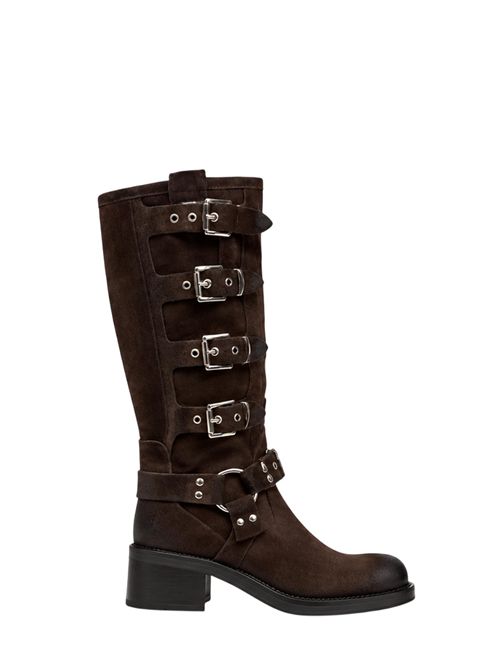 Stivali Biker OVYE' MI | AT4200CAMCIOCCOLATO