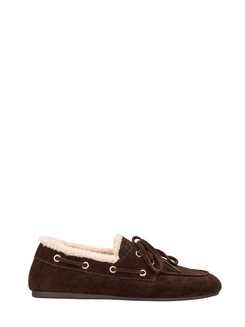Mocassini in suede OVYE' MI | F2550529SUEDARKBROWN
