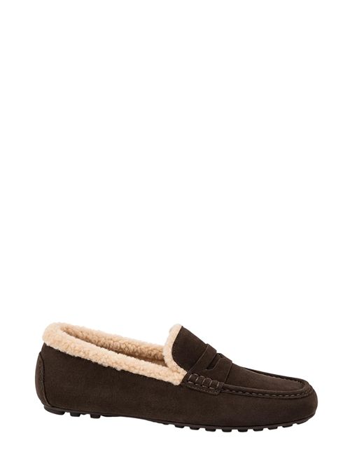 Mocassini scamosciati OVYE' MI | F257265SUEDARKBROWN