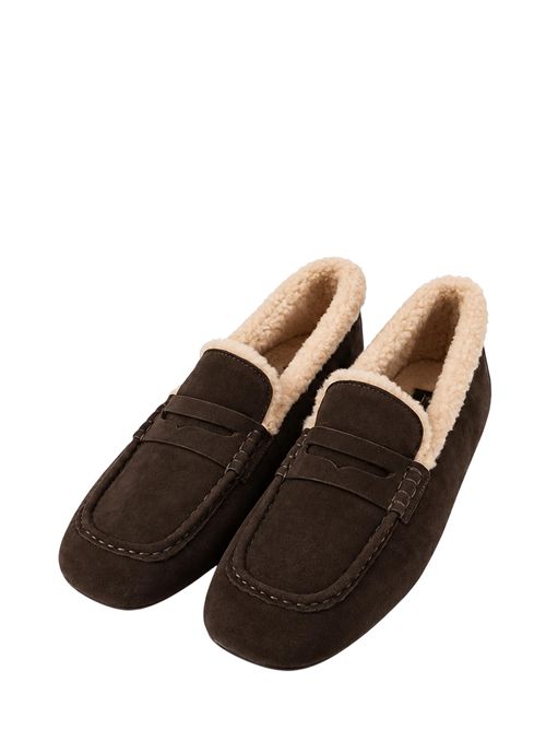 Mocassini scamosciati OVYE' MI | F257265SUEDARKBROWN