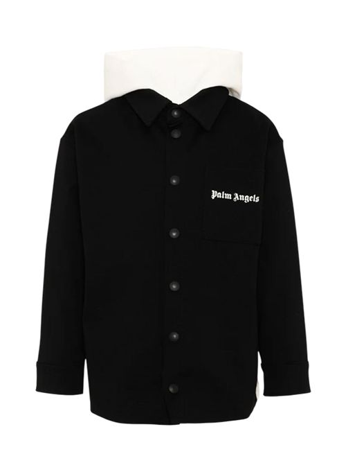 Overshirt con cappuccio Palm Angels | F6PAJBSI021110