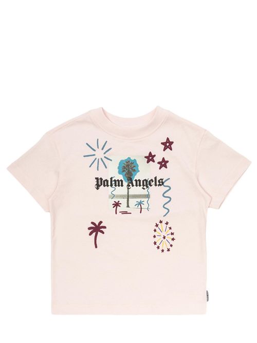 T-shirt con stampa Palm Angels | F6PAJGTH075042