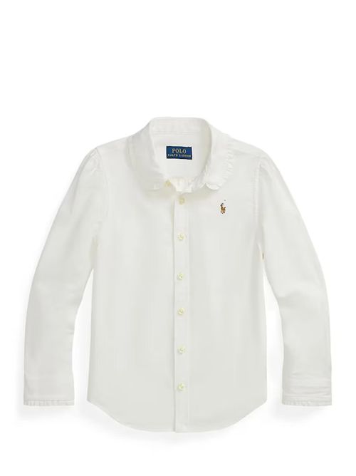 Camicia con volant Ralph Lauren Bimbo | 312929954004