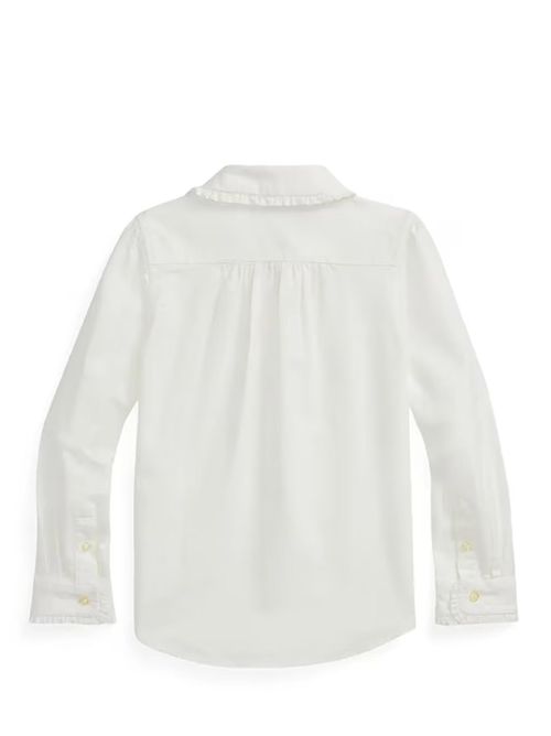 Camicia con volant Ralph Lauren Bimbo | 312929954004