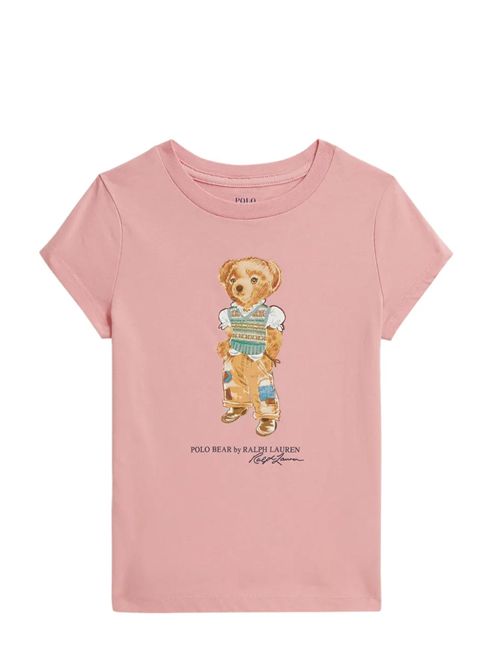 T-shirt con stampa Ralph Lauren Bimbo | 312B20033001