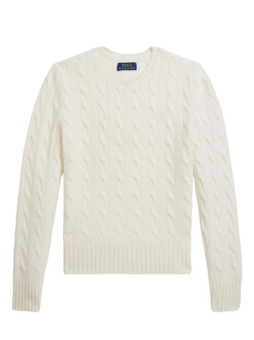 Maglia a trecce Ralph Lauren Bimbo | 313877375009