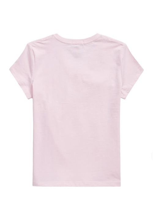 T-shirt con logo Ralph Lauren Bimbo | 313A10636001