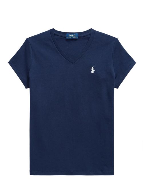 T-shirt con logo Ralph Lauren Bimbo | 313A10636002