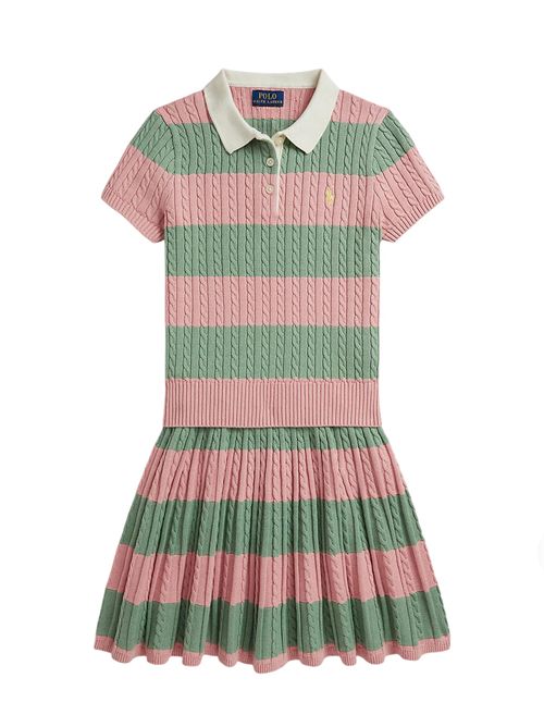 Completo a trecce Ralph Lauren Bimbo | 313B17824001