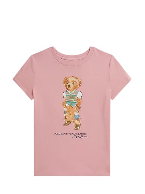 T-shirt con stampa Ralph Lauren Bimbo | 313B20033001