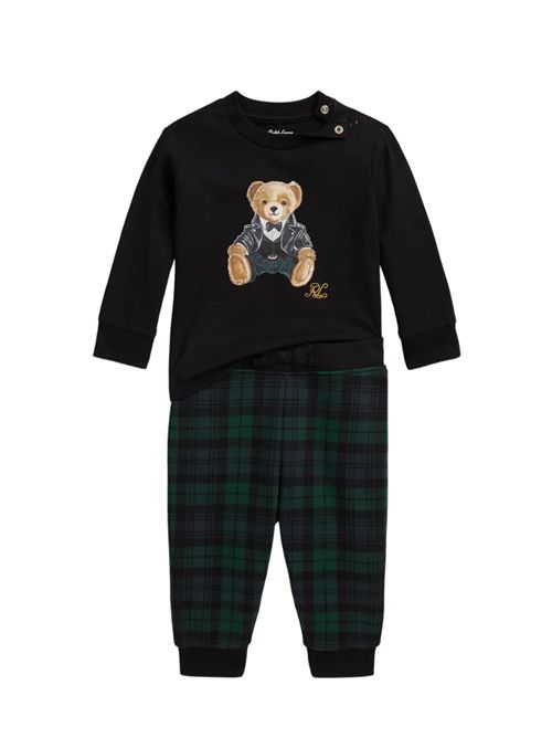 Completo con stampa Ralph Lauren Bimbo | 320B28710002