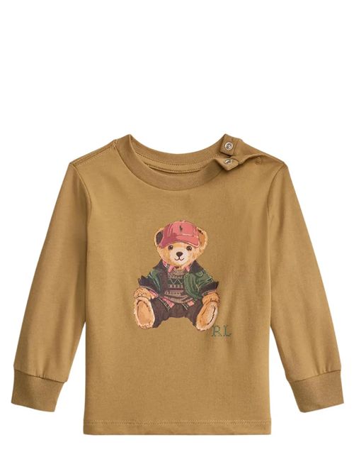 T-shirt con stampa Ralph Lauren Bimbo | 320B30236001