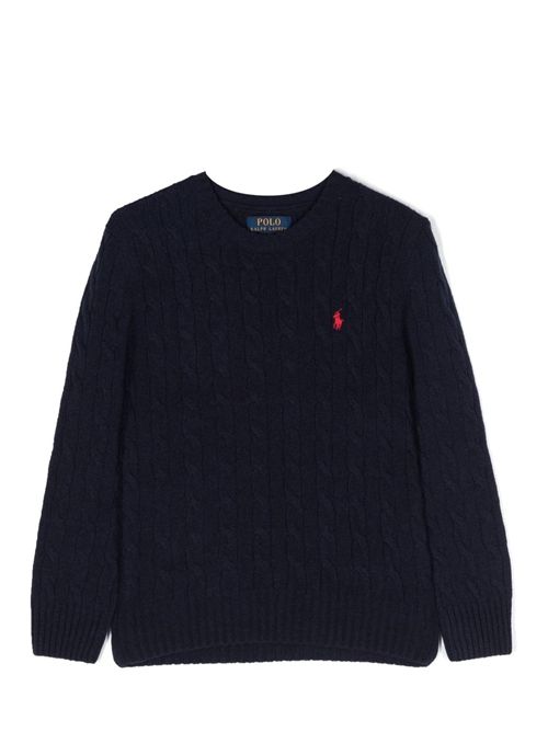 Maglione a trecce Ralph Lauren Bimbo | 322877728001