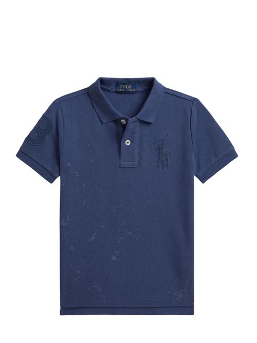 Polo con logo Ralph Lauren Bimbo | 322B18301001