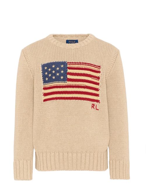 Maglia con intarsio Ralph Lauren Bimbo | 322B18575001