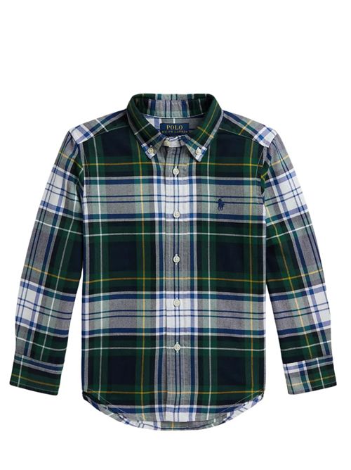 Camicia Oxford Ralph Lauren Bimbo | 322B24623001