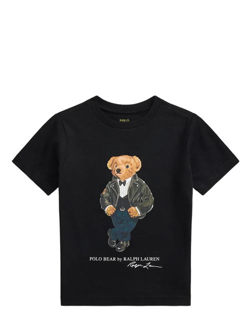 T-shirt con stampa Ralph Lauren Bimbo | 322B29156001
