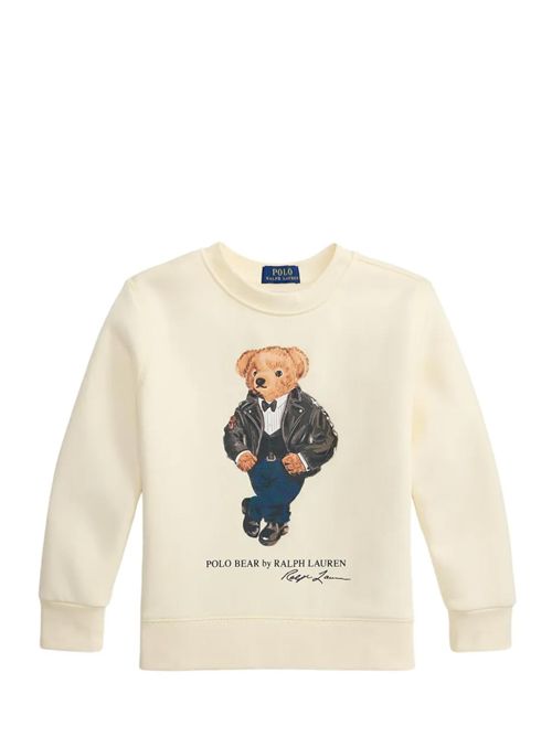 Felpa con stampa Ralph Lauren Bimbo | 322B29157001