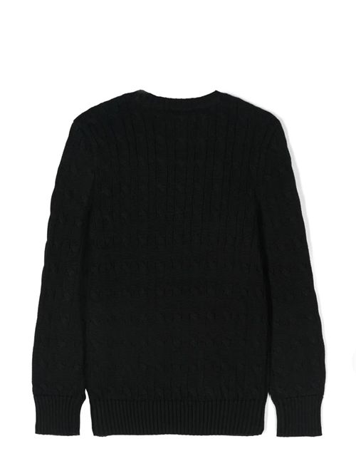 Maglia a trecce Ralph Lauren Bimbo | 323702674061