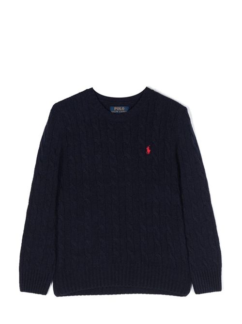 Maglia a trecce Ralph Lauren Bimbo | 323877728001