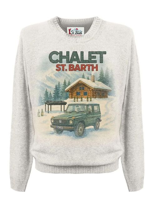 Maglione Heron Print Saint Barth | HER002200337M