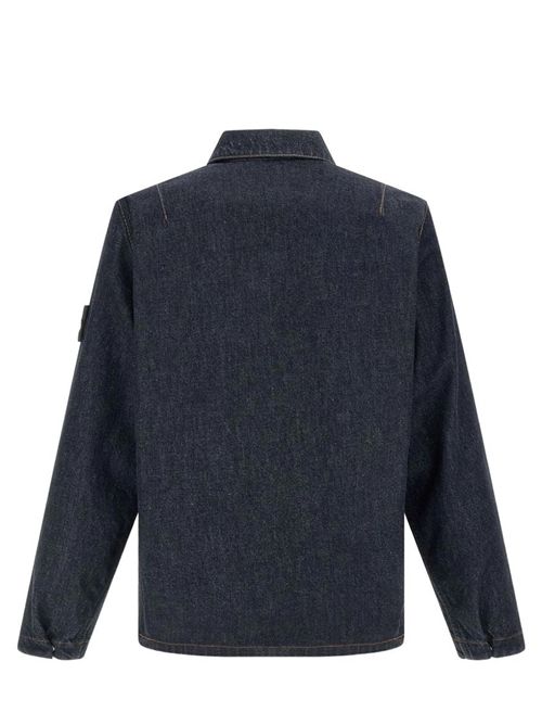 Overshirt in denim Stone Island | L2S141200002S00J7VJ201