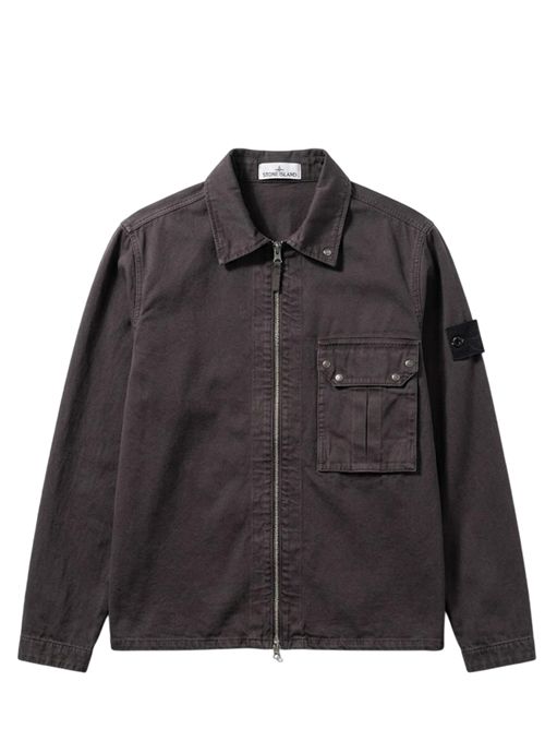 Overshirt con zip Stone Island | L2S141200002S0J24V0011