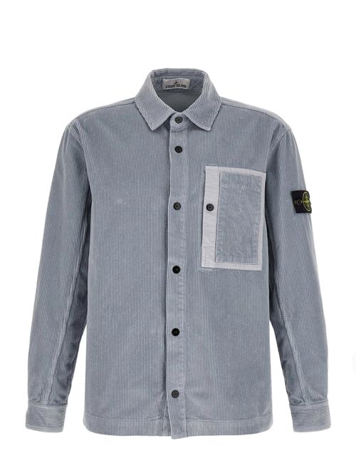 Overshirt con tasca Stone Island | L2S151200016S0212V0049