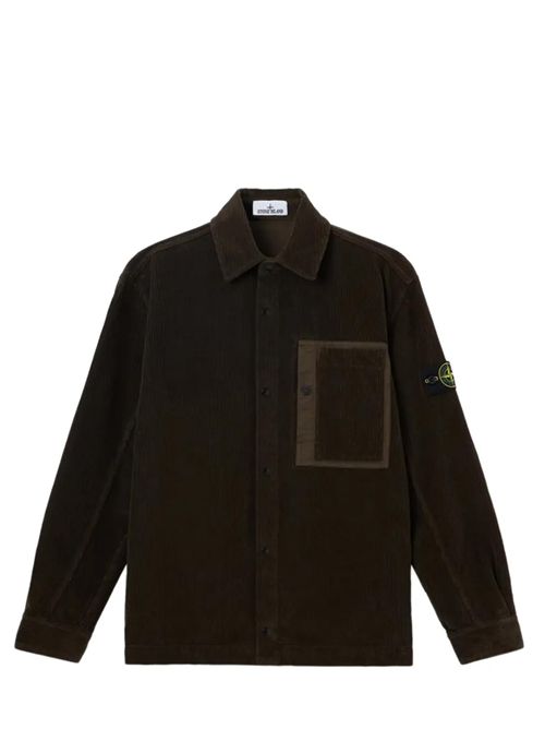 Overshirt con tasca Stone Island | L2S151200016S0212V0078