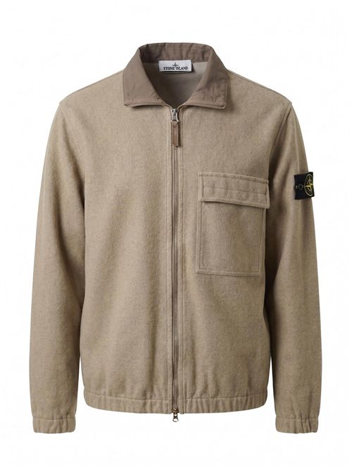 Overshirt con zip Stone Island | L2S151200033S0451V0094